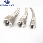 Bsp Jic Npt Jic Rubber Fuel Hose Fitting Supplier