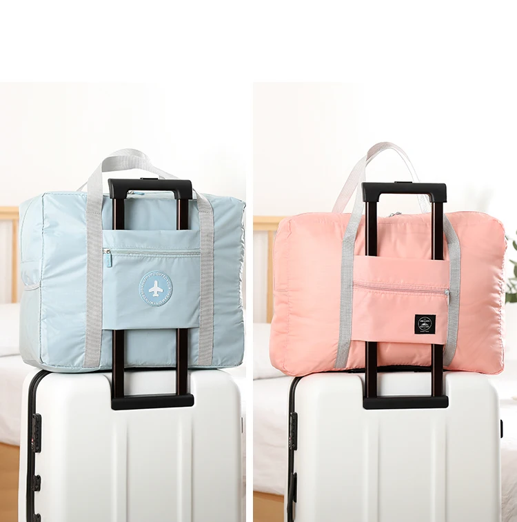 Women Travel Bagfoldable Trolley Travel Bags Organizer Women Zipper Clothes Packing Cubes Luggage Handbag Accessories Supplies Products,C