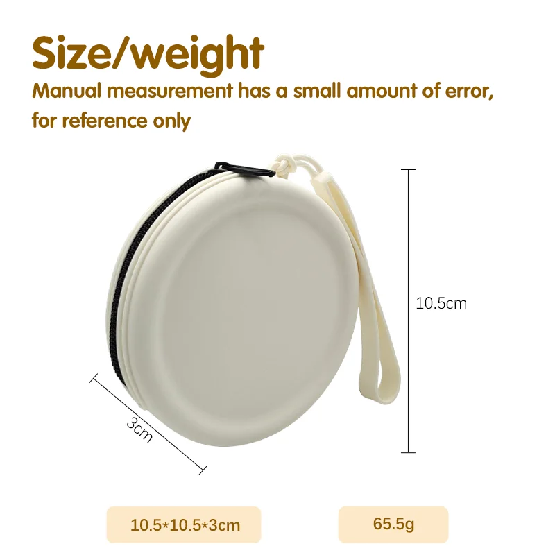 Custom Logo Silicone Waterproof Women's Keychain Pouch Portable Zipper Small Coin Purse Bag for Outdoor Use manufacture