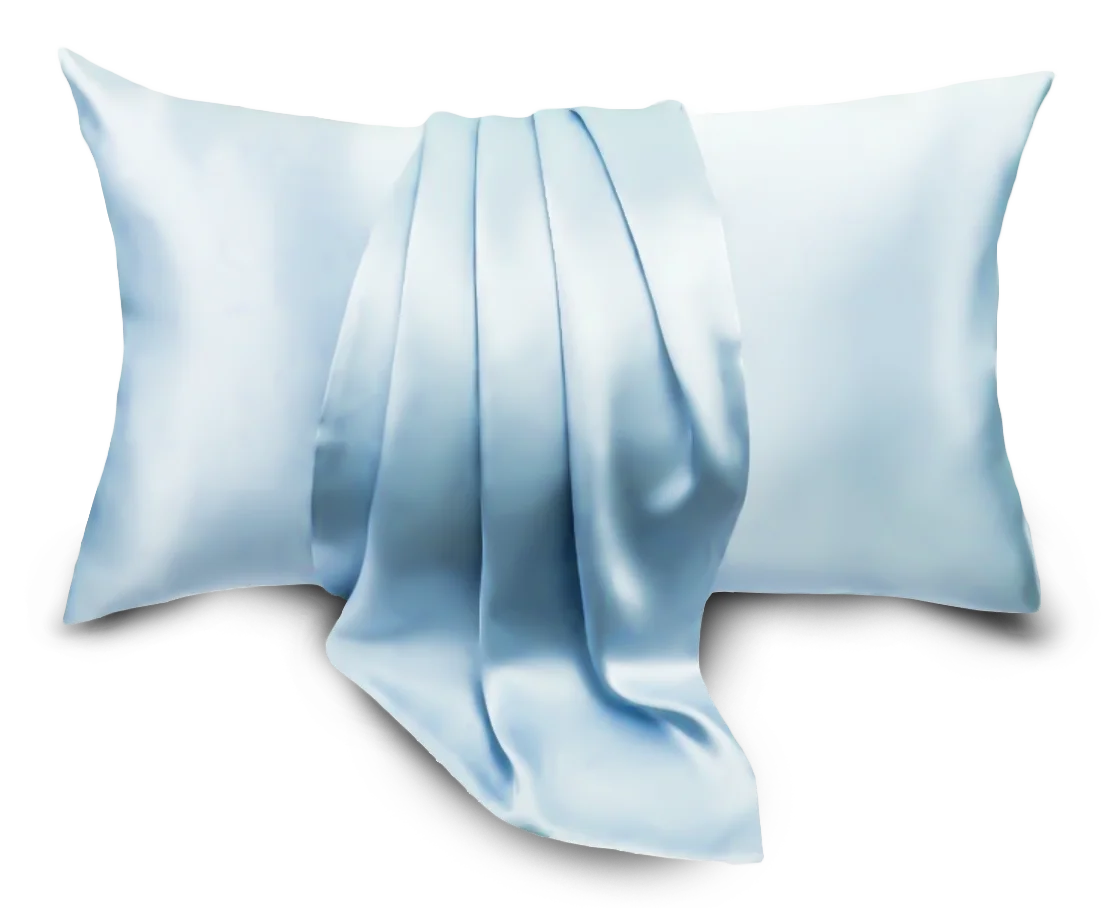 Luxury Super Soft Real Silk Pillowcase white custom color 100% Real Silk Mulberry Pillow Case