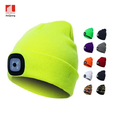 Rechargeable Winter Warm Knit Lighted 