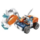 COGO 197 Pcs City Arctic Explore 3D Model Educational Plastic Build Block Tech Toy For Kid