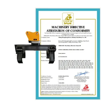 Promotion!! Hydraulic rotating utility pole Grab suitable for excavator loader Quick grab pole gripper in stock