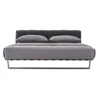 Leather Soft Bed High Quality Bedroom Furniture Leather Soft Bed King Size Bed