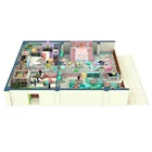 House China Factory Nursery Centre Colorful Kids Indoor Playground House