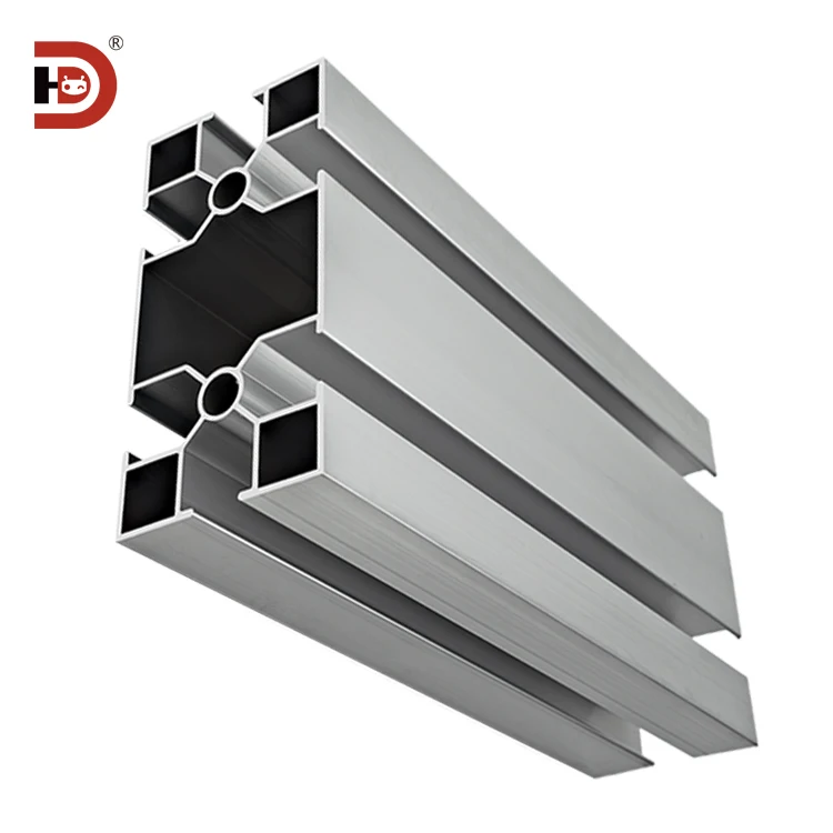4080 Industrial Extruded Anodized Aluminum Alloy Profiles Suitable for Assembly Line Workbenches Punching and Cutting Services manufacture
