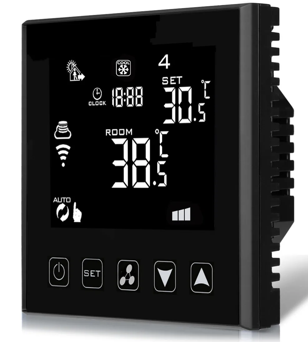 Smart Heat Thermostat Fan, HVAC, AC200-240V, HY603AC - detail 14