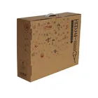 Wuxi Best Packaging Flat Pack Square Gift Boxes Custom Package With Handle