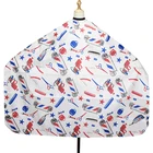 Nylon Cutting Cape Professional Waterproof Adjustable Hair Styling Nylon Hair Cutting Salon Cape Gown With Snap Closure