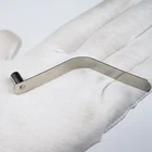 Button Clip Dongguan Custom V-shaped Small Leaf Spring Stainless Steel Metal Button Clip