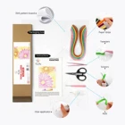 Interior Paper Quilling Painting Handcrafted Luxury Interior Home Decoration Items