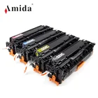 Supplier Cartridge Amida CE410A Toner Cartridge Color 305A CE411A CE412A CE413A For PRO 400/300/375/475/451 Printer