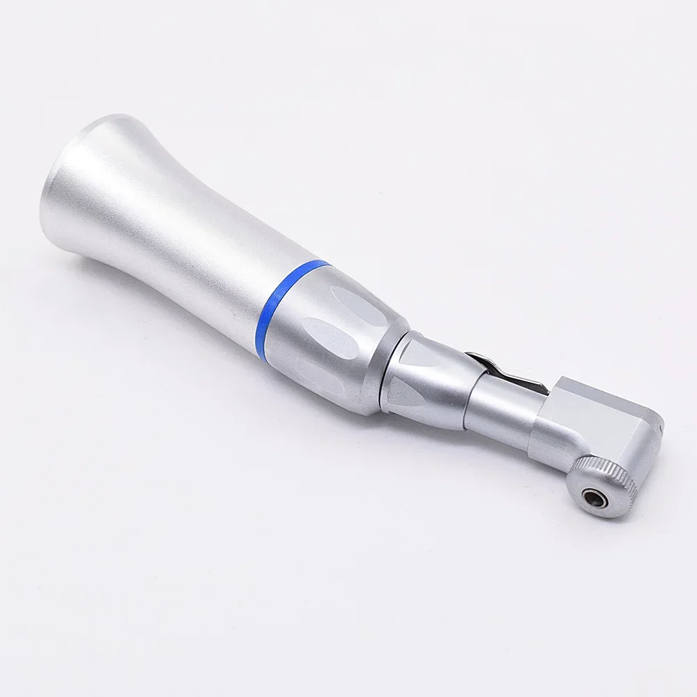 Dental Low Speed Handpiece Set With Air Motor, Contra Angle & Straight Attachment - 2 Hole (Borden)