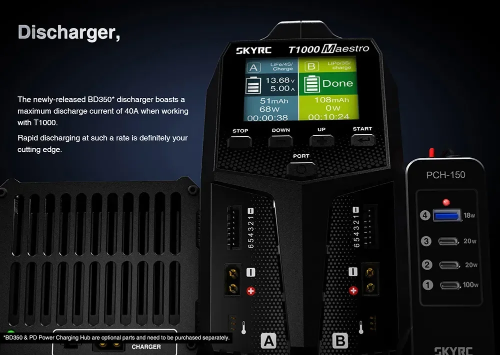 SKYRC T1000 Maestro Charger - Efficient Battery Management