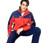 Uniform Wear Resisting Safety Men Jacket Outdoor Work Clothes Uniform Outdoor Work Clothes