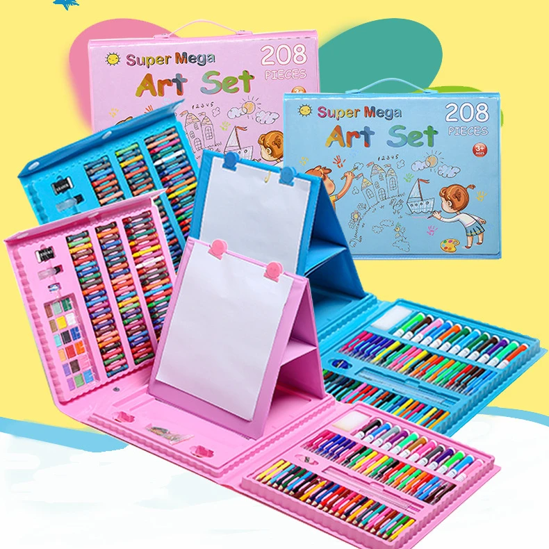 Drawing Art Set Painting Drawing Supplies 208 Pcs For Kids Box Artist  Printing Art Set - Buy Painting Art Set,Portable Art Box,Kids Art Supplies  Product on Alibaba.com