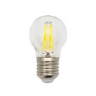 Lamp Bulb G45 E27 LED Filament Lamp Bulb Clear Glass Edison Light Bulb Warm Light 2w 4w