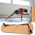 Mat Cork Yoga Mat Bag Custom Eco-friendly Round Yoga Bag Cork For Men Women With Adjustable Shoulder Strap