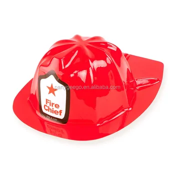 Best Sale Funny Toy pvc plastic fire hat fireman hat party hat
