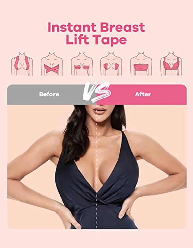 Push Up Boob Tape Waterproof Boob Tape For Big Size Boob Breast Lift