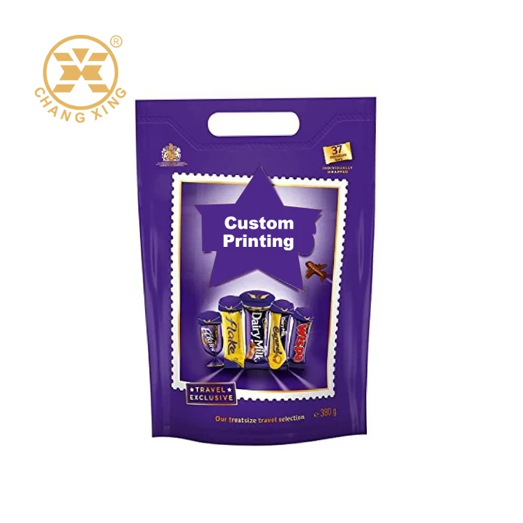 Custom Shape Full Color Printing 300/350/400gsm Cardboard Packaging Box for Chocolate Candy Bar