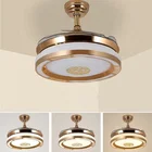Fan Celing Lamp Fan Foldable LED Fan Light Celing Lamp 42Inch 84W