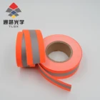 Clothing Fr Reflective Tape 100%COTTON Silver Color FR Retardant Reflective Tape SEW On Clothing