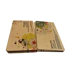 Wood Gift Business Cards Wood Full Colour Printing Wood Laser Card Small Blank Wood Business Gift Cards