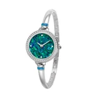 Watch Jewelry OEM Free Customize Custom Waterproof Women's Bangle Watch Jewelry Bracelet Ladies