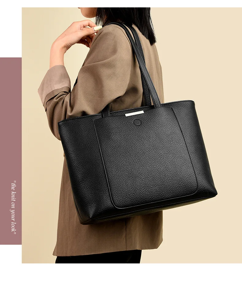 New Trend Women Handbag PU Retro Shoulder Messenger Purses Bags Versatile Computer Handbags Tote Bag for Women