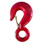 Hook American Eye S Type Lifting Hook Manufacturers Wholesale Large Opening Hook Wide Mouth Wire Rope Container Hook