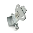 Steel Case Steel Zinc Plated Bracket OEM Assembling Zinc Plated Steel Stamping Bracket For Wooden Case Lock