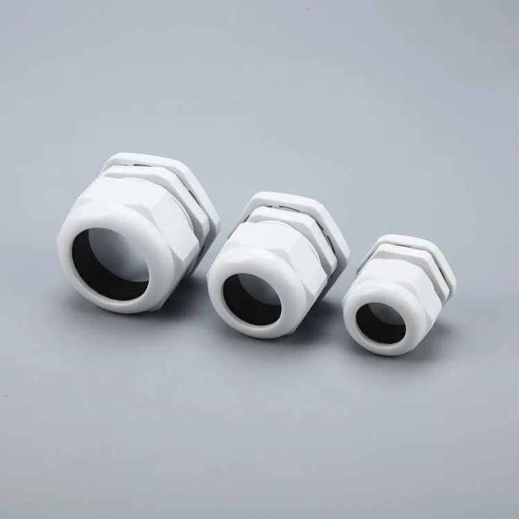 Good Quality Manufactured plastic cable gland  m12 m20 m25 ip68 nylon waterproof atex cable gland pvc Nylon Cable Glands Thread