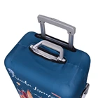 Luggage Cover 2020 Amazon Customized High Quality Hot Selling City Design Spandex Luggage Cover