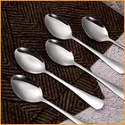 Ice Cream Spoon Set Creative Cheap Flatware Tea Ice Cream Coffee Stainless Steel Spoon Set