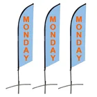 Event Beach Flag Feather Teardrop Flags Usage Advertising Exhibition Event Outdoor