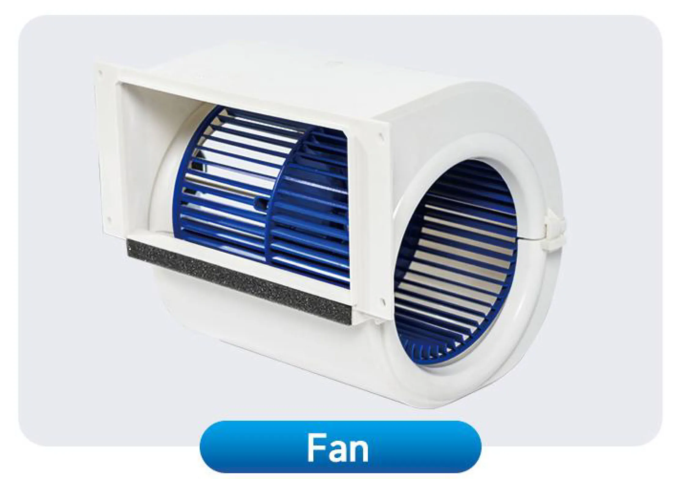 Ultra Thin Exposed Fan, CMH, 560m³/h, Ceiling, FCU - detail 8