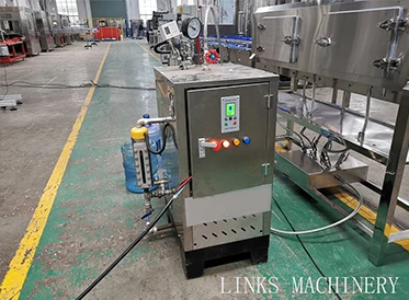 Full Automatic PET Beverage Juice Bottle Plastic Drinking Mineral  Label Bottle Thermal Neck Shrink Sleeve Labeling Machine supplier