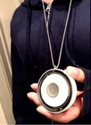 Fashion Free Sample High Concentration Anion 10000000 Pcs / Cm3 Fashion Necklace Personal Air Purifier