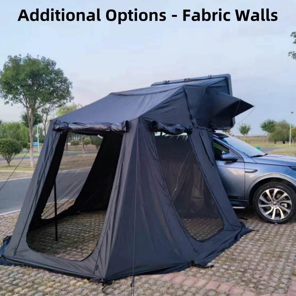 Large Space 210x160x110cm Quick Automatic Opening Customizable Roof Top Tent for 4-Person Camping