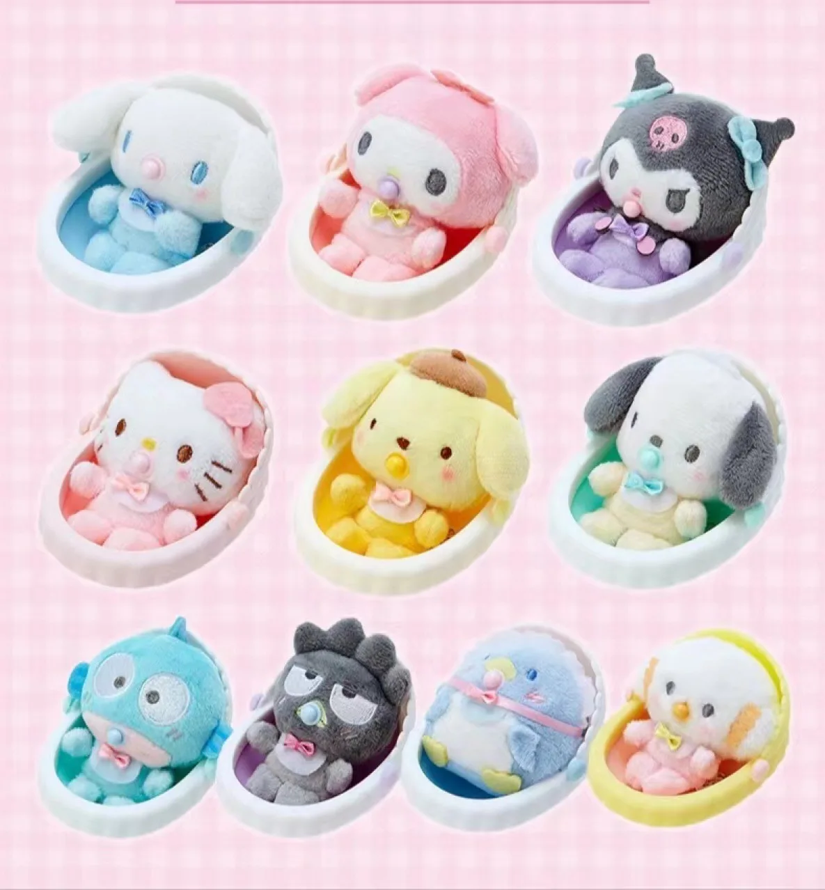 Botu Sanrio Llavero De Felpa Kuromi Colgante De Felpa Suave My Melody