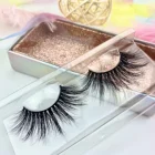 False Mink Lashes With Custom Box Lift Wholesale Clear Trays 3d False Mink Eyelashes