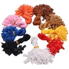 String Custom Logo Plastic Clothing Hang Tag String For Garment Tags