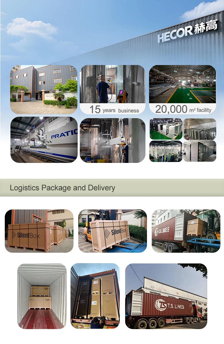 Modern Steel Frame Soundproof Booth with Ventilation System for Private Office and Meeting Pod