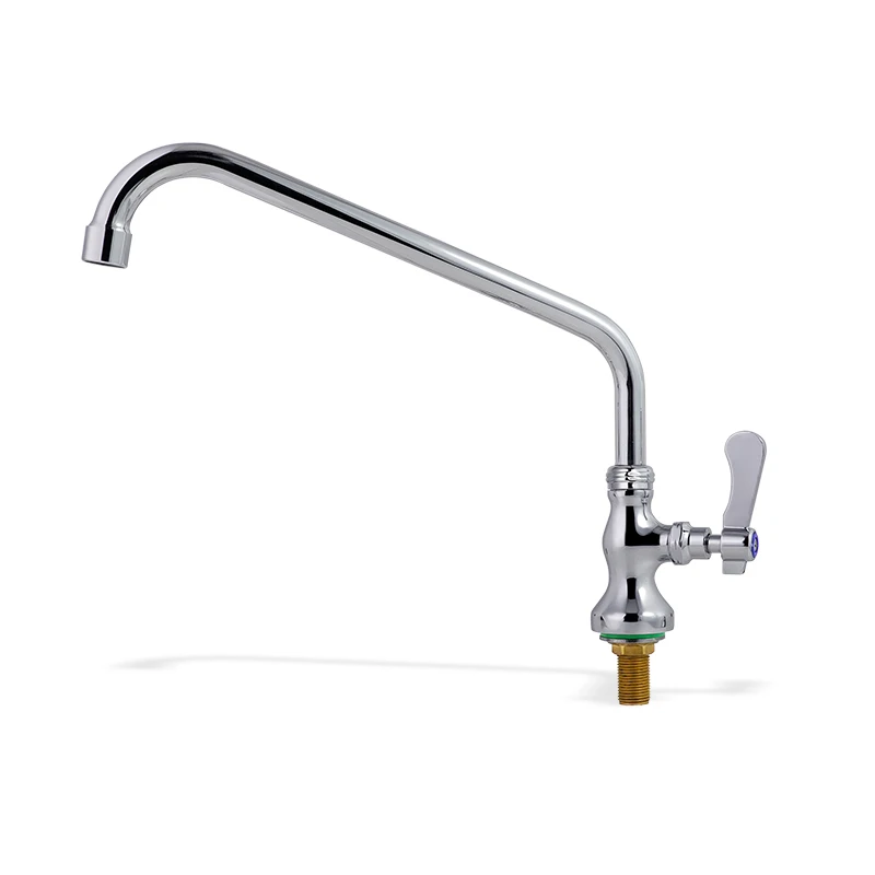 Modern Single Hand Stainless Steel+Brass Sink Kitchen Faucet Option 360° Sink Taps Splash-Proof Features for Commercial Kitchen manufacture