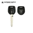 Key N Transponder Car Key Uncut MIT1 Key Blade Chip ID 4D61 Letter N For Mitsubishi Diamante Montero MIT12-PT
