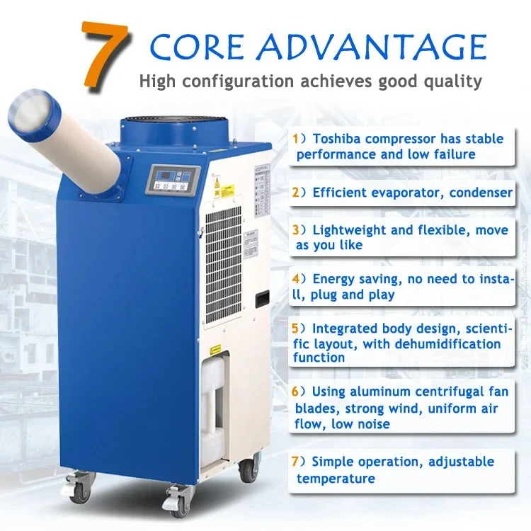 Spot Cooler, Portable, 11900BTU - detail 6