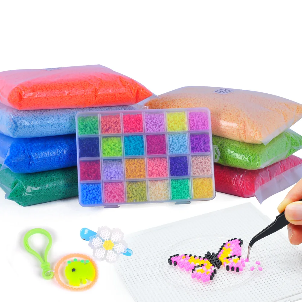 Factory Direct Supply High Quality Eco Friendly 5mm Perler Beads Custom Artkal Beads Iron Fuse Beads for Sale