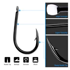 Fishing Fishhook Worm Fishing 200 Pcs/pack High Carbon Steel Worm Fishing Barb Fishhook