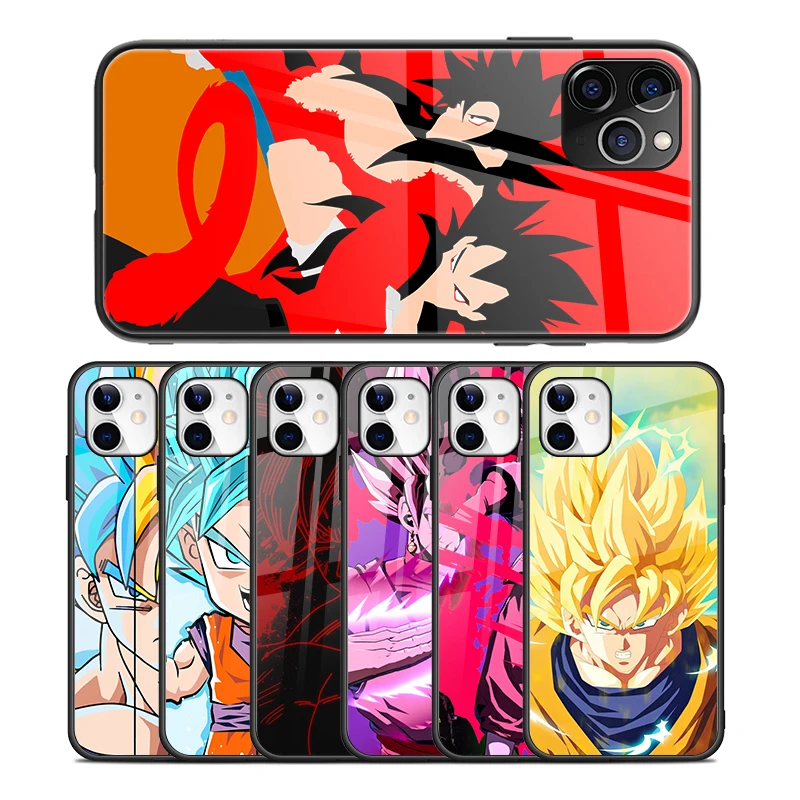 Free Uv Printed Anime Goku Luxury Phone Covers Tempered Glass Cell Phone  Case For Iphone 12 Pro Max Mobile Casing - Buy Blank Printing Glass Mobile  Phone Bags Cases,Scratchproof Hard Plastic Back